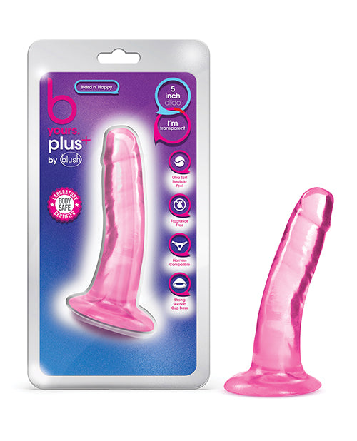 Blush B Yours Plus 5.5' Hard N' Happy Dildo