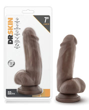 Blush Dr. Skin Mr. Smith 7' Dildo w/Suction Cup - Chocolate