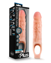 Blush Performance Plus Silicone Cock Sheath Penis Extender - Flesh