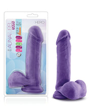 Blush Au Naturel Bold Hero 8' Dildo - Purple