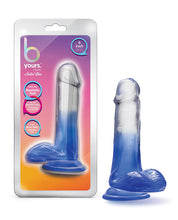 Blush B Yours 6' Stella Blue Dildo - Blue