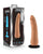 Blush Lock On 7.5' Hexanite Dildo w/Suction Cup Adapter - Mocha