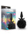 Blush Anal Adventures Platinum Rabbit Tail Plug - Black