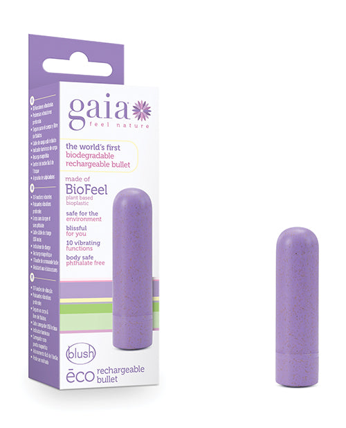 Blush Gaia Eco Rechargeable Bullet - Lilac