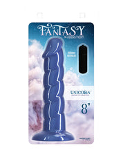 Fantasy Addiction 8' Unicorn Dildo - Blue