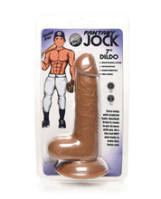 Curve Toys Fantasy Jock Baseball Brian 7' Dildo w/Balls - Tan