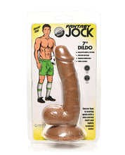 Curve Toys Fantasy Jock Soccer Sam 7' Dildo w/Balls - Dark