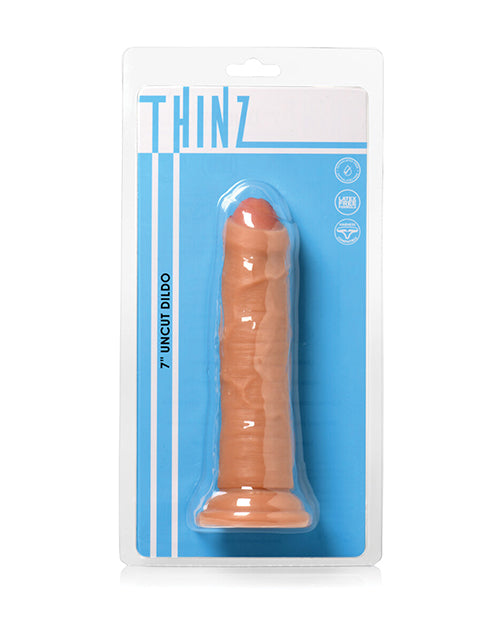 Curve Toys Thinz 7' Uncut Dildo - Light