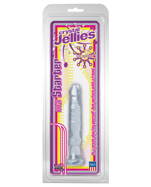 Crystal Jellies 5.5' Anal Starter - Clear