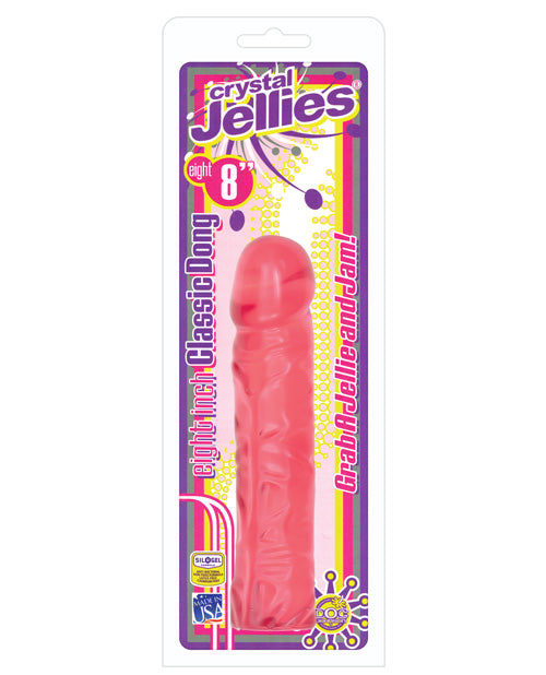 'Crystal Jellies 8'' Classic Dildo'