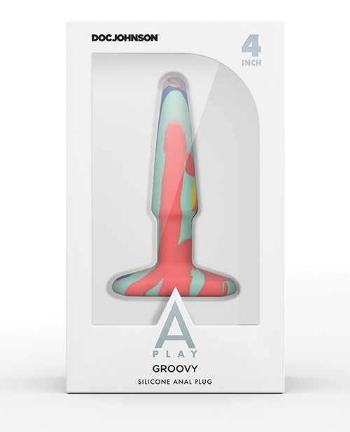 A Play 4' Groovy Silicone Anal Plug