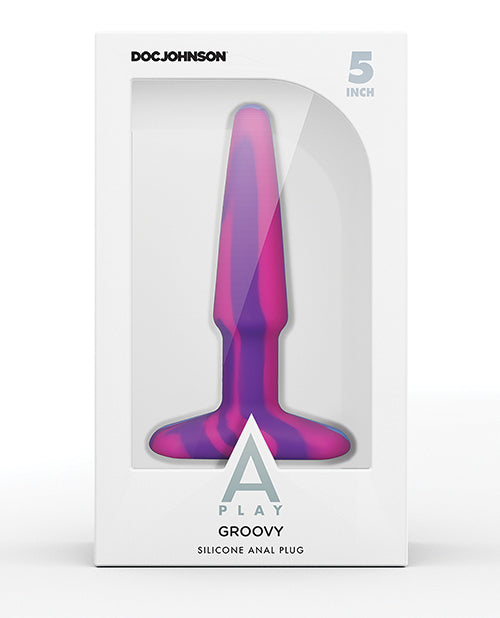 A Play 5' Groovy Silicone Anal Plug