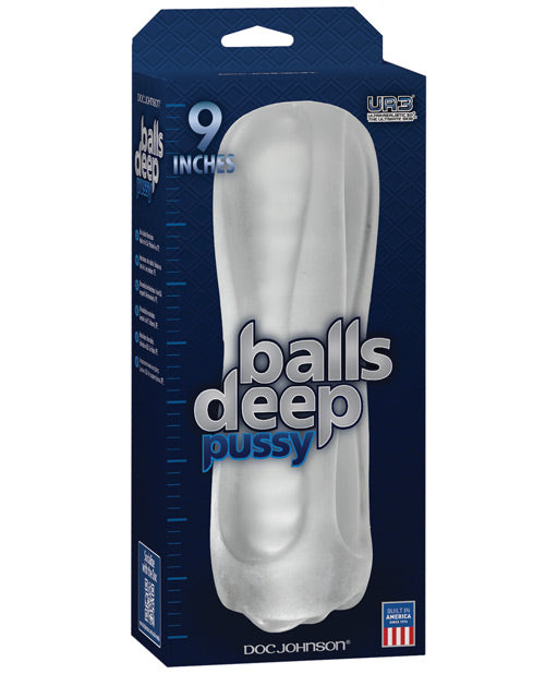 Balls Deep The Baller 9' Pussy Stroker - Frost