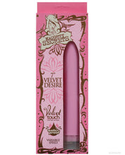 Naughty Secret 7' Velvet Desire Waterproof Vibe - Pink