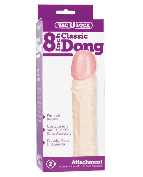 Vac-U-Lock 8' Classic Dong - White