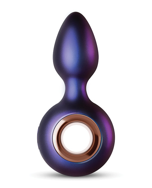 Hueman Deep Space Vibrating Anal Plug - Purple