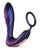 Hueman Black Hole Anal Vibrator w/Cock Ring - Purple