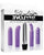 Evolved Multi Sleeve Vibrator Kit w/4 Textured Sleeves & Vibe - Purple