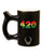 Fashioncraft Large Mug - 420 Black Rasta