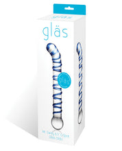 Glas Mr. Swirly 6.5' G-Spot Glass Dildo