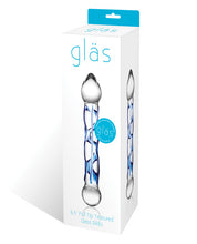 Glas 6.5' Tip Textured Glass Dildo