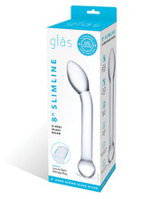 Glas 8' Slimline G-Spot Glass Dildo