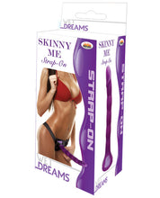 'Wet Dreams Skinny Me 7'' Strap On W/harness'