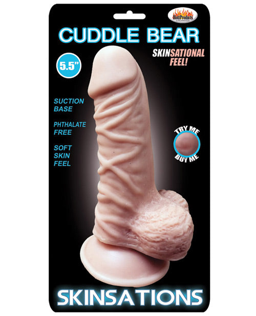 Skinsations Cuddle Bear 5.5' Dildo