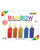 Rainbow Pecker Party Candles - Asst. Colors Pack of 5