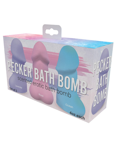 Pecker Bath Bomb - Pack of 3