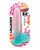 Sweet Sex 8.5' Lollicock Cotton Candy Dildo - Multi Color