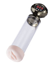 Pipe Male Masturbation Cup Penis Enlargement Pump - Clear