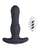 Agas Thrusting Butt Plug w/ Remote Control - Black