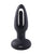 Snuggy Anal Plug Vibrator - Black