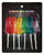 Rainbow Dick Suckers - Asst. Colors/Flavors Pack of 6