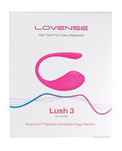 Lovense Lush 3.0 Sound Activated Camming Vibrator - Pink