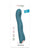 Love to Love Swap Tapping Vibrator - Teal Me