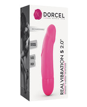 Dorcel Real Vibration S 6' Rechargeable Vibrator - Pink