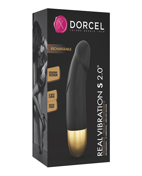 Dorcel Real Vibration S 6' Rechargeable Vibrator 2.0 - Gold
