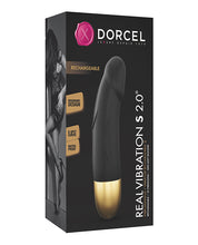 Dorcel Real Vibration S 6' Rechargeable Vibrator 2.0 - Gold