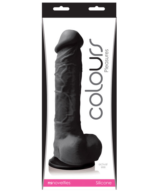 'Colours Pleasures 8'' Dildo W/suction Cup'