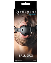 Renegade Bondage Ball Gag - Black