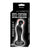 Ass-sation Remote Vibrating P Spot Plug - Black