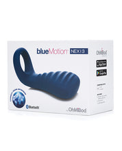 OhMiBod Blue Motion Nex 3 Bluetooth Couples Ring - Cobalt Blue