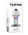 Play Boy Pleasure Jewels Butt Plug - Clear