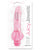 Juicy Jewels Rose Quartz Vibrator - Pink