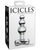 Icicles No. 47 Hand Blown Glass Butt Plug - Clear