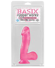 'Basix Rubber Works 6.5'' Dong W/suction Cup'