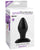 Anal Fantasy Collection Large Silicone Plug - Black