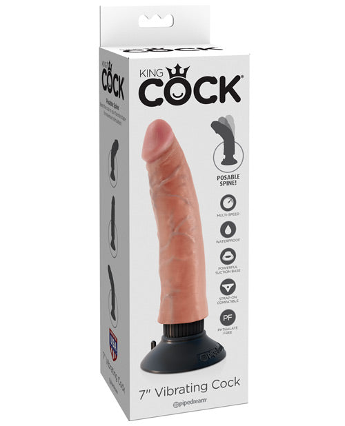 'King Cock 7'' Vibrating Cock'